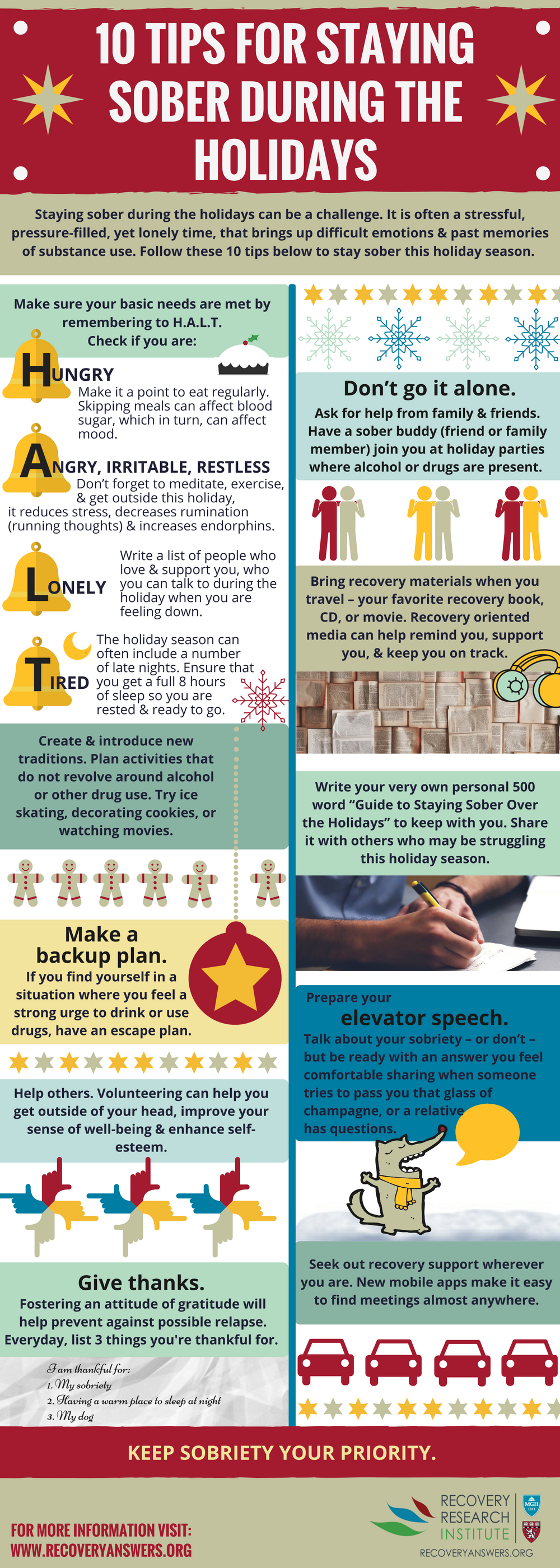 Holiday Sobriety - Ways to Stay Sober