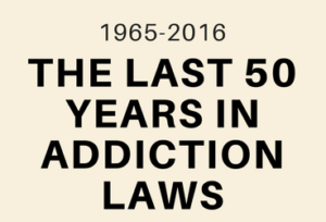 1965 to 2016 alcohol and drug addictions laws and policy