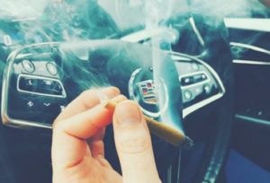 driving intoxicated on marijuana weed cannabis - THC breathalyzer
