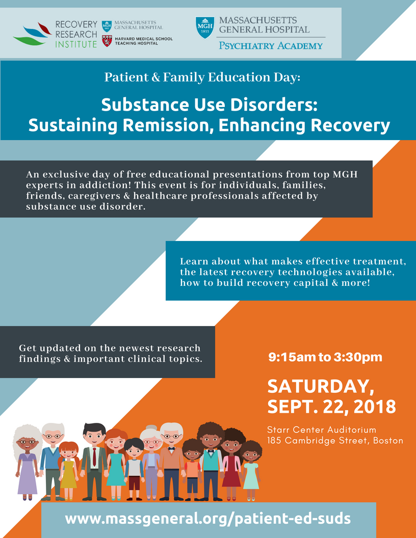 substance use disorder education day september 22 from Recovery Research Institute