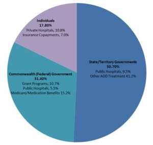 Addiction Recovery Research Pie Chart Graph