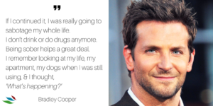ACTOR BRADLEY COOPER TALKS ADDICTION TREATMENT AND RECOVERY