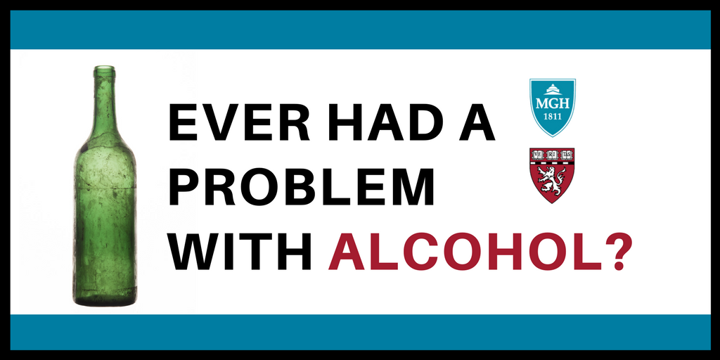 Ever had a problem with alcohol? Participate in a new study by the recovery research institute