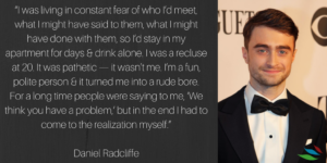 HARRY POTTER ACTOR DANIEL RADCLIFFE ON HIS ADDICTION TREATMENT AND RECOVERY