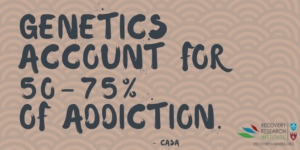 Facts - GENETICS account for 50-75% of addiction