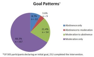 Addiction Recovery Research Pie Chart Graph