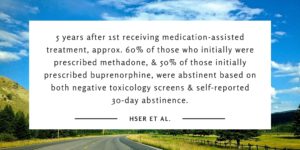FACT THAT NOT ALL WHO RECEIVE METHADONE AND BUPRENORPHINE MEDICATIONS FOR ADDICTION ARE ABSTINENT FROM ALCOHOL AND OTHER DRUGS